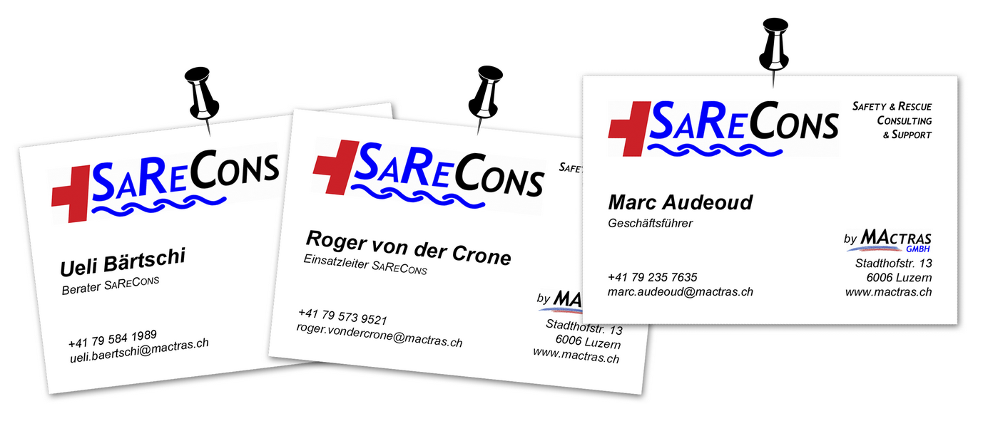 SaReCons Visitenkarten